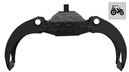 GOZDARSKA KLEŠČA Fe-510 LG1500 kg - 1320 mm