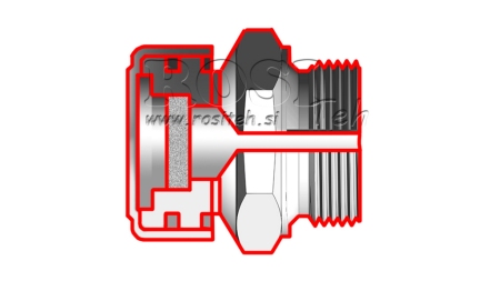 HYDRAULIK VENT PTO 1/2