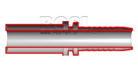 HYDRAULISK FORBINDELSE SLANGE RET TRANSITION DN6-d10