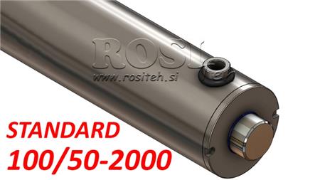 SIŁOWNIK HYDRAULICZNY STANDARD 100/50-2000