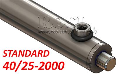 SIŁOWNIK HYDRAULICZNY STANDARD 40/25-2000