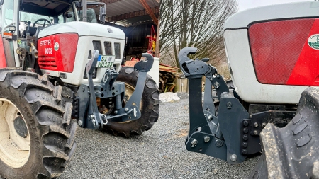 TIRANȚI FRONTALI UNIVERSALI PENTRU TRACTOR CAT.2 1500KG