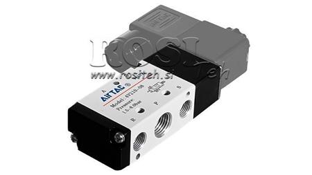 ELEKTRYCZNY ZAWÓR PNEUMATYCZNY 3/2 MONOSTABILNY 1/8 PRT-0532-BCV