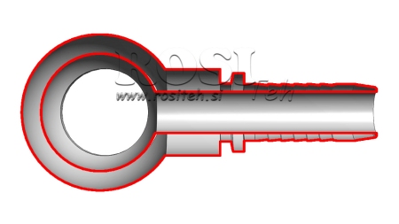 HYDRAULICZNE ŁĄCZE OCZKO DN19-3/4