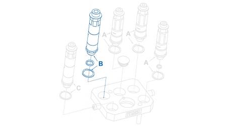 ZŁĄCZE SZYBKIE MĘSKIE DO MULTI-FASTER 9/16 3PLK 3PLV B CZĘŚĆ RUCHOMA