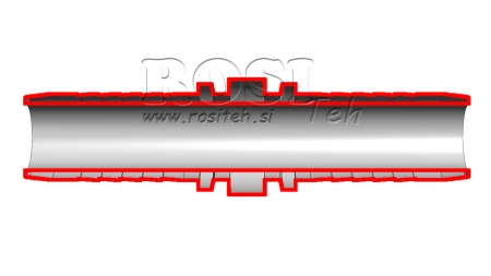 HYDRAULISK FORBINDELSESELEMENT TIL RØR DN08