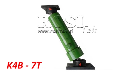 SIŁOWNIK TELESKOPOWY 4 WYSUWY 1050MM K4B-7T