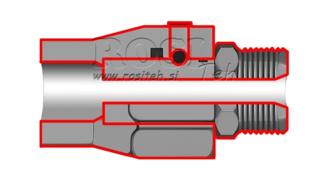 HYDRAULISK FORBINDELSE FITTING NZ