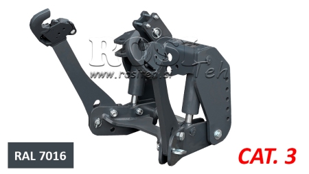 UNIWERSALNY ZESTAW PRZEDNIEGO TRZYPUNKTOWEGO UKŁADU ZAWIESZENIA (TUZ) KAT. 3 2500KG