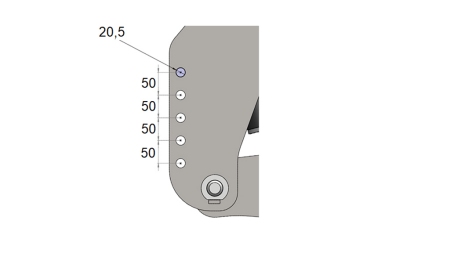 UNIVERSAL FRONTLIFT FOR TRAKTOREN KAT. 2 1500KG