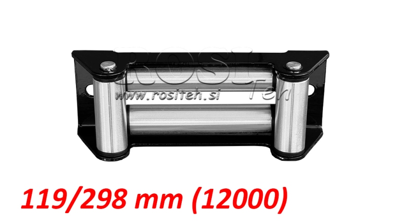 PROWADNICA ROLKOWA DO LINY STALOWEJ (12000) 119x298