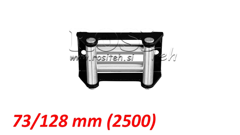 PROWADNICA ROLKOWA DO LINY STALOWEJ (2500) 73x128
