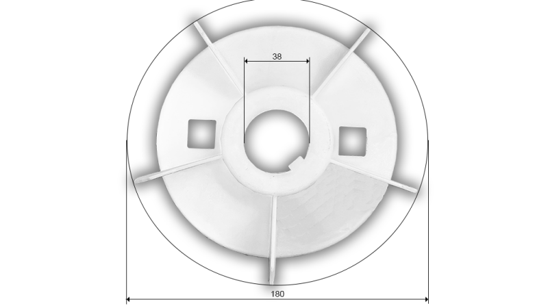 MOTOR ELÉTRICO VENTILADOR MS 132