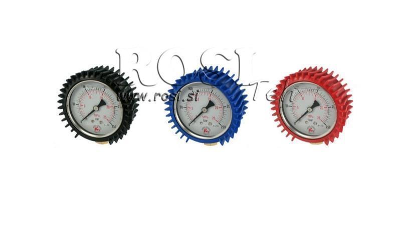 ZAŠČITNA GUMA ZA MANOMETER DN63 - RDEČA