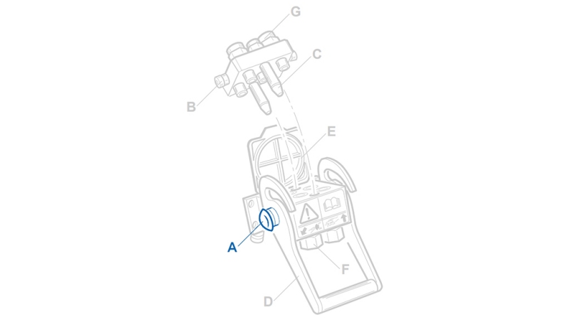 PRZYCISK BEZPIECZEŃSTWA DO MULTI-FASTER 3/8 2DROGI CZĘŚĆ STAŁA