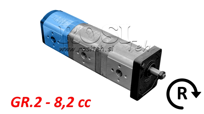POMPA HYDRAULICZNA 20C8,2X066 TYŁ GR.2 8,2 CC PRAWY