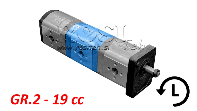 POMPA HYDRAULICZNA 20A19X156 ŚRODEK GR.2 19 CC LEWY