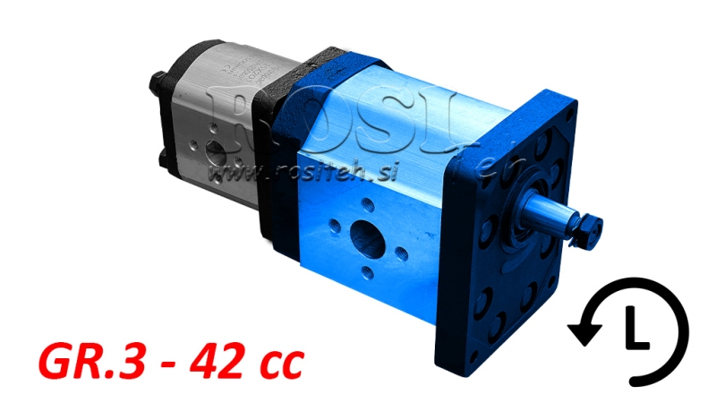 POMPA HYDRAULICZNA 30A42X198 PIERWSZA GR.3 GR.2 42 CC LEWA