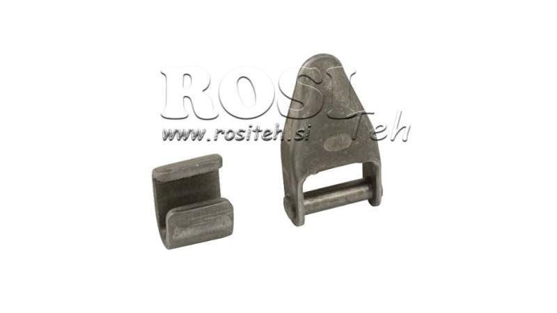 BRIDA LATERAL PARA REMOLQUE DESMONTABLE EN FORMA DE C 56mm