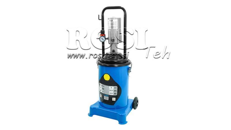 PRZENOŚNY SMAROWNIK - PNEUMATYCZNY 12l - 4m