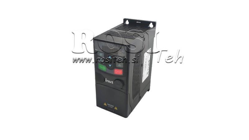 TAJUNTAVAIHTEEN MUUNTAMINEN-INVERSIO 3Vaihe 0.75kW GD20-0R7G-4-EU