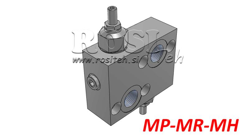 HYDRAULIK TRYKREGULATOR 10-180 BAR TIL HYDRAULIKMOTOR MP-MR-MH
