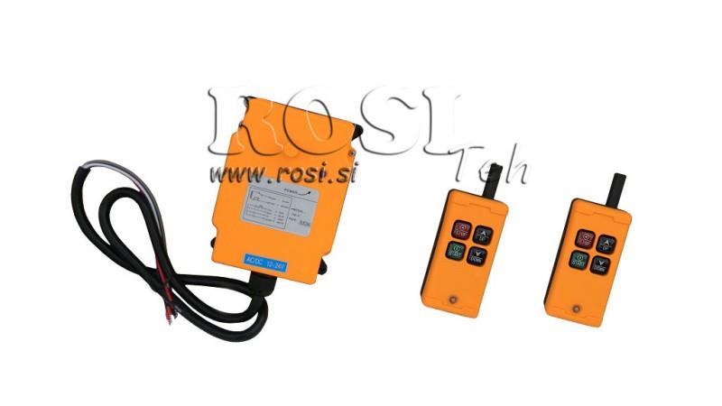 RADIOKAUKO-OHJAIN 2CH - 12/24V DUO