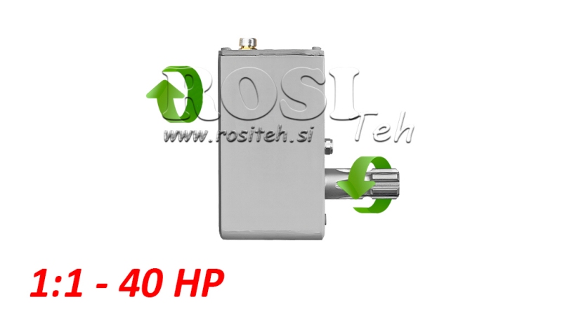 PRZEKŁADNIA DO CIĄGNIKA - INWERSJA 1:1 (40HP-30KW) ŻEŃSKA-MĘSKA