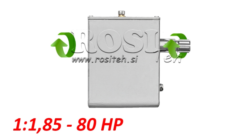 PRZEKŁADNIA DO CIĄGNIKA - 1:1.85 (80HP-60KW) ŻEŃSKA-MĘSKA