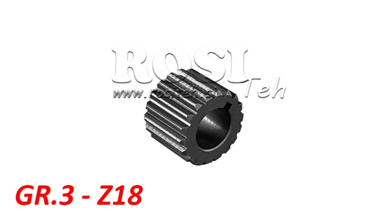 ENGRANAJE P.T.O. GR.3 Z18