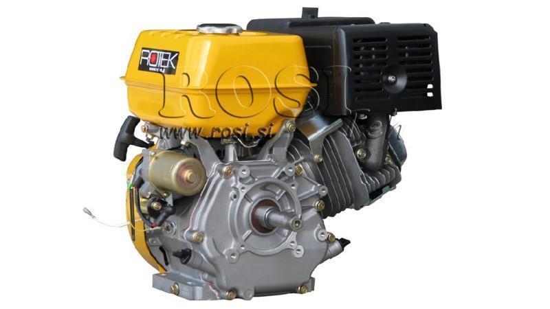 silnik benzynowy EG4-420cc-9.6kW-13.1HP-3,600 RPM-E-KW25x88.5-elektryczny rozruch