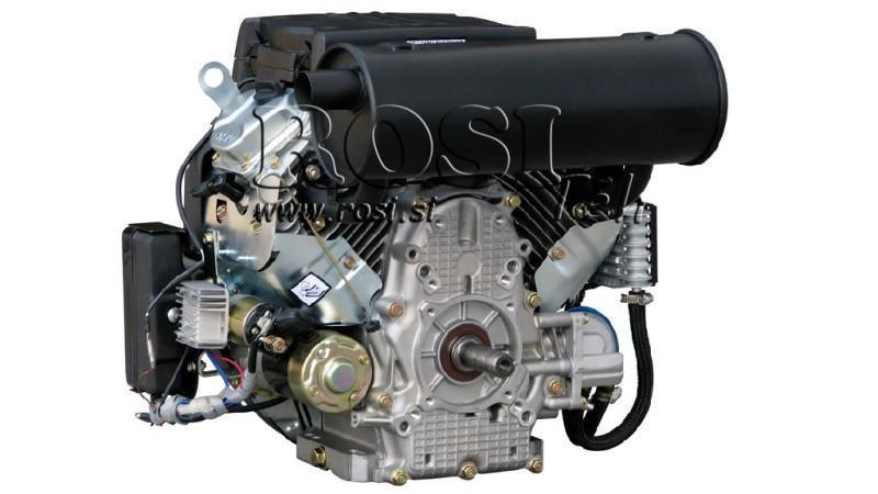 motor de gasolina 614cc-14.9kW-3,600 RPM-E-KW25.4x72-arranque eléctrico