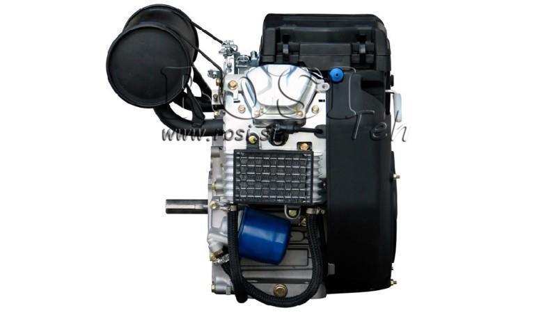 motor de gasolina 614cc-14.9kW-3,600 RPM-E-KW25.4x72-arranque eléctrico