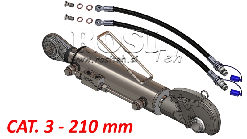 TERZO PUNTO IDRAULICO CON GANCIO RAPIDO AUTOMATICO - 3 CAT. 80/40-210 (90-210HP)(32,2)