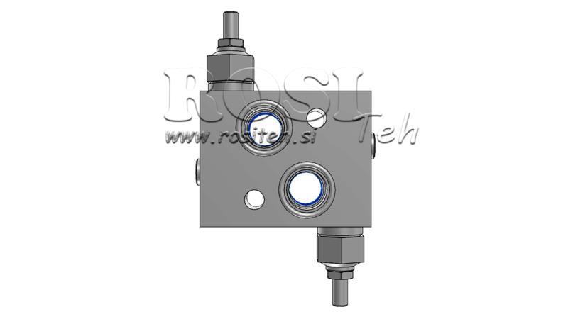 HYDRAULISK TRYCKREGULATOR 30-210 BAR FÖR HYDRAULISK MOTOR MS