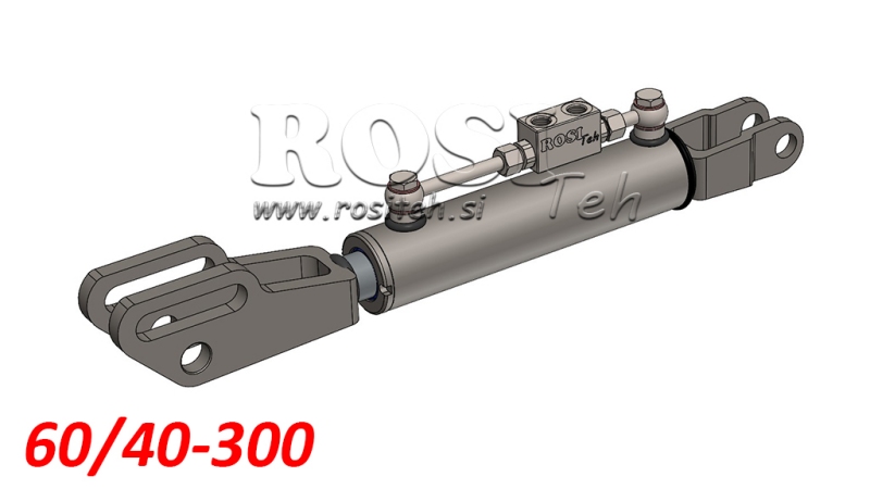 2TON. HYDRAULINEN TYÖNTÖVARSI FORK 60/40-300 (650MM-950MM)