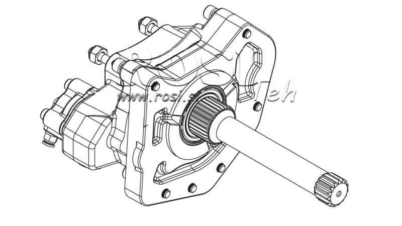 HYDRAULISK PUMPDRIVNING - MERCEDES ACTROS A
