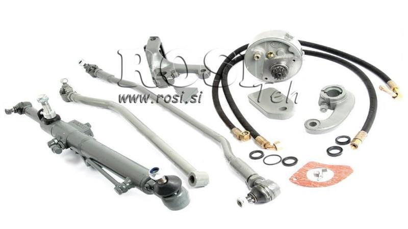 HJÄLPHYDRAULIK STYRNING SET MASSEY FERGUSON 135 - Böjd Axel