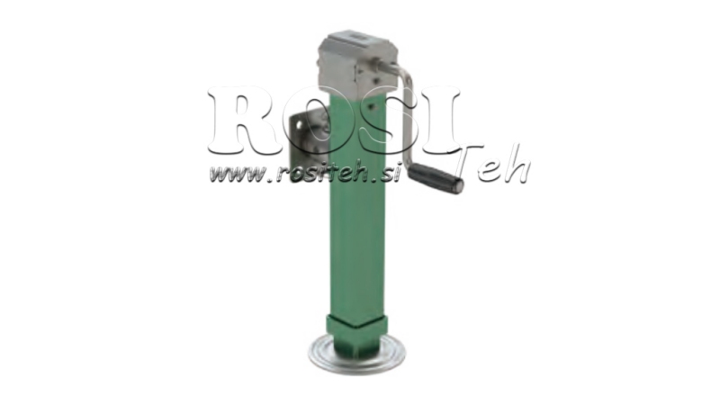 GWINTOWANA NOGA WSPORCZA Z FLANGĄ 380mm - 4.000kg
