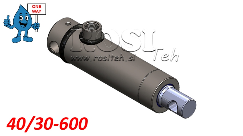 CYLINDER HYDRAULICZNY MONO 40/30-600