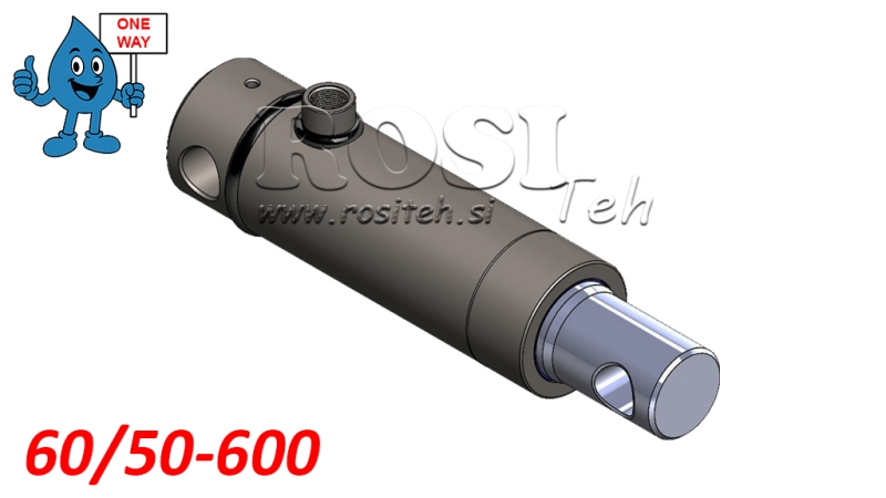 CYLINDER HYDRAULICZNY MONO 60/50-600