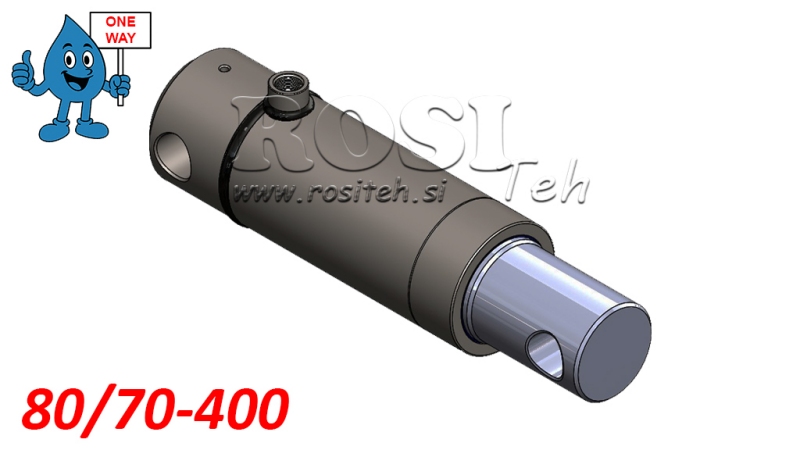 CYLINDER HYDRAULICZNY MONO 80/70-400