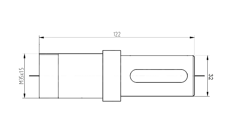 LEJERFLANGE TIL HYDRAULIKMOTOR MP-MR