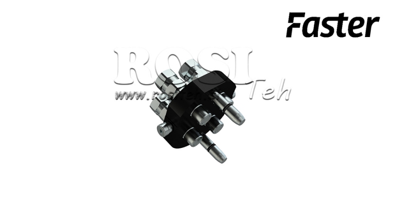 ZŁĄCZE MULTI-FASTER 4-DROŻNE BSP 3/8 CZĘŚĆ RUCHOMA