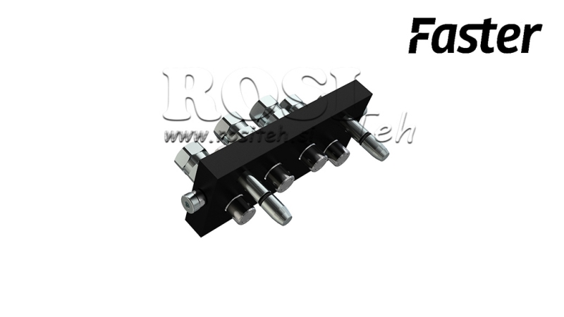 ZŁĄCZE MULTI-FASTER SIGMA 4DROŻNE BSP 3/8 CZĘŚĆ RUCHOMA