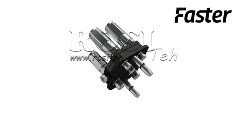 ZŁĄCZE MULTI-FASTER 5DROŻNE BSP 3×1/4 2×3/8 CZĘŚĆ RUCHOMA