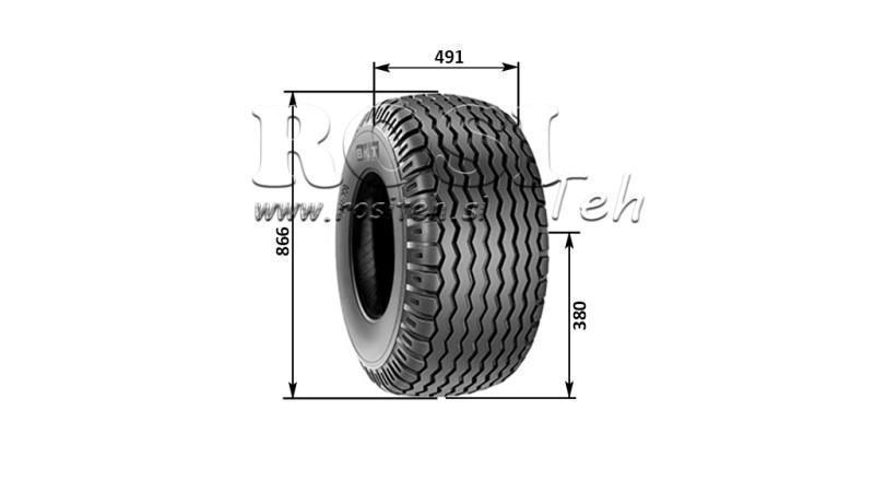 19.0/45-17 OPONA AW708 14pl Z FELGĄ 16.00X17