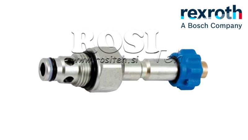 HYD. SULJETTU ELEKTROMAGNETTINEN KONTROLLERI 2-SUUNTAISELLE VENTTIILILLE REXROTH 3/8 40-LIT