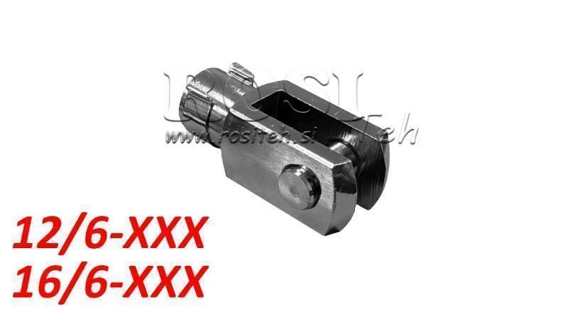 CI KIINNITYS PNEUMAATTISELLE CYLINDERILLE PCAI 12/6-16/6 (M6x1) KLIPPI