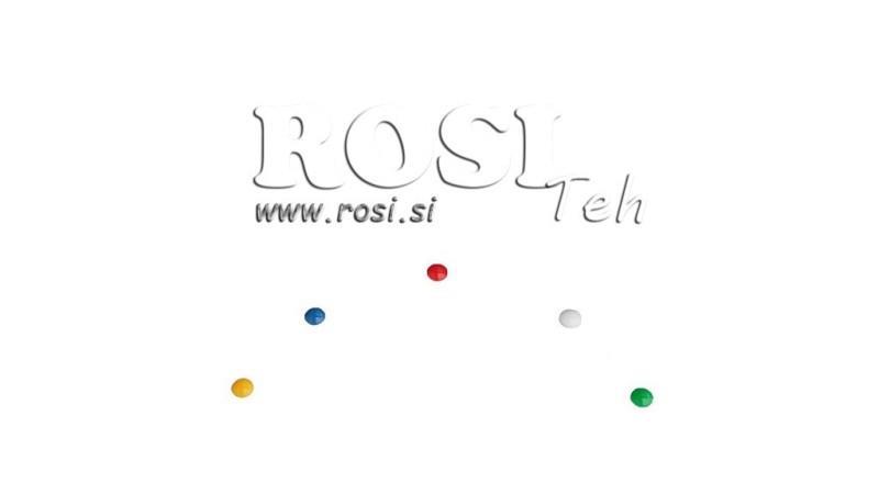 KNAPP MARKÖR (BLÅ, VIT, RÖD, GUL, GRÖN)
